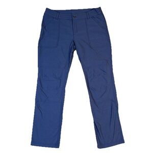 Columbia Pilsner Peak Pants Women's 16x31‎ Outdoor Hiking Blue Pockets Stretch